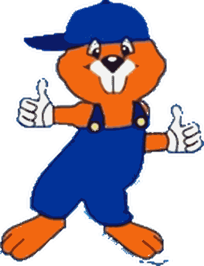Castorzinho, o mascote do CEI Castorzinho